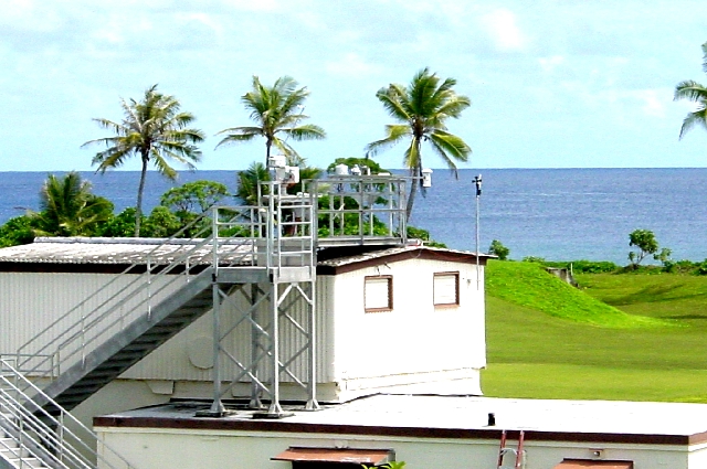 Radiation instrumentation on building 912